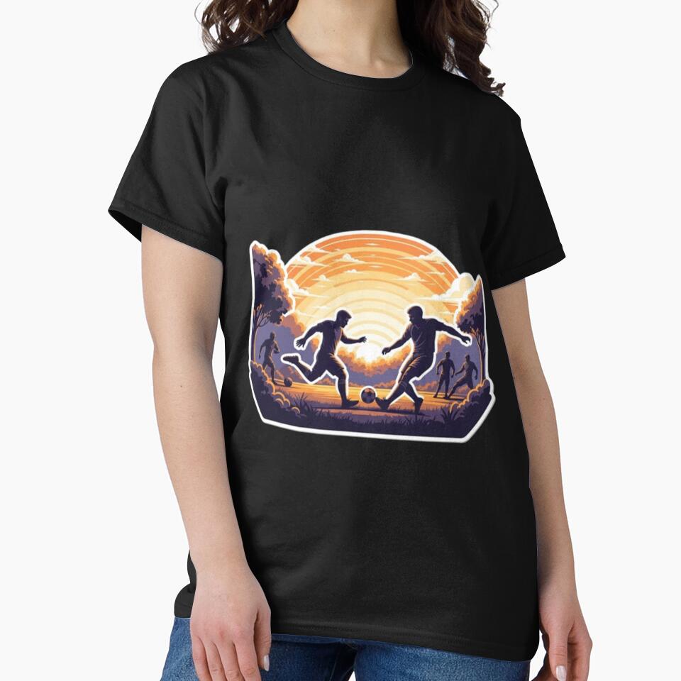 Retro Soccer Sunset by abdelski