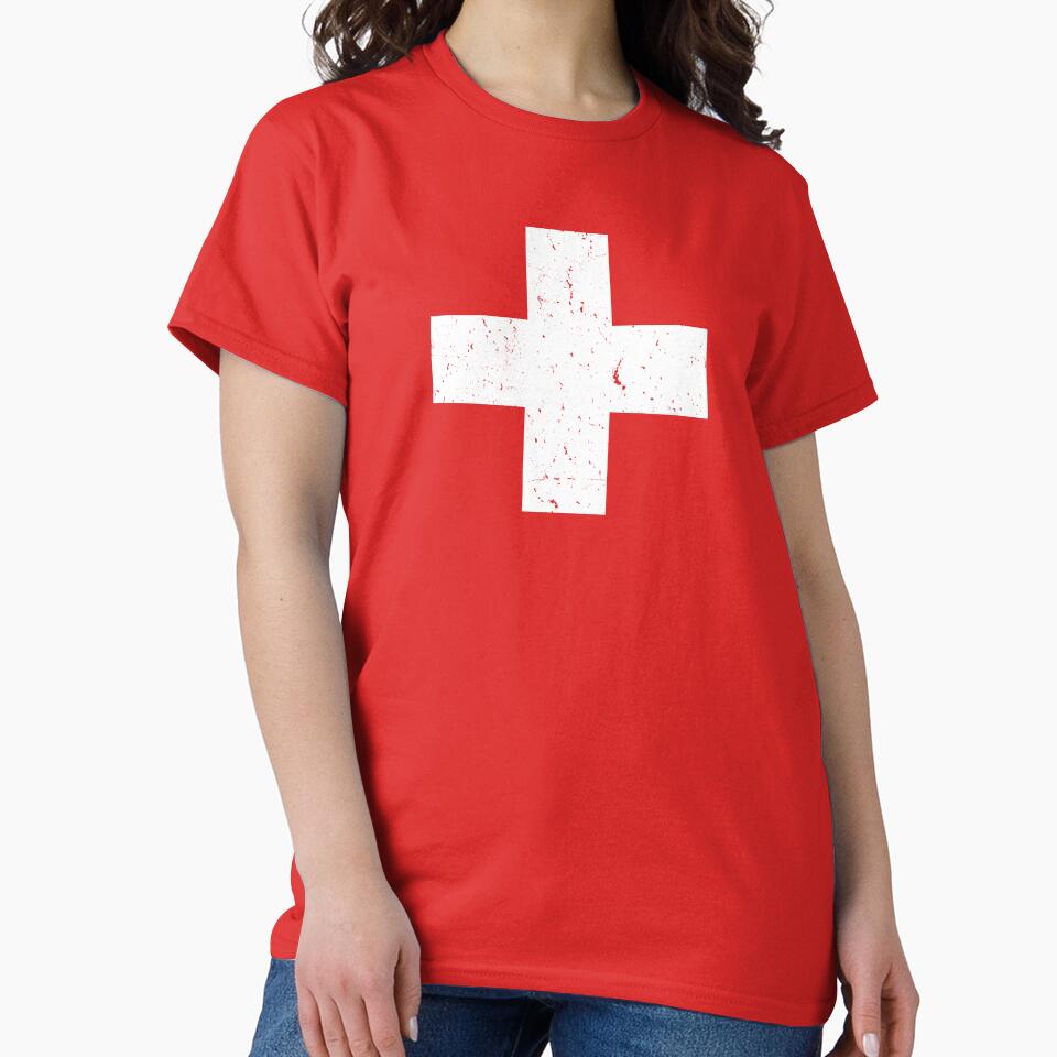 Vintage Swiss Flag by vladocar
