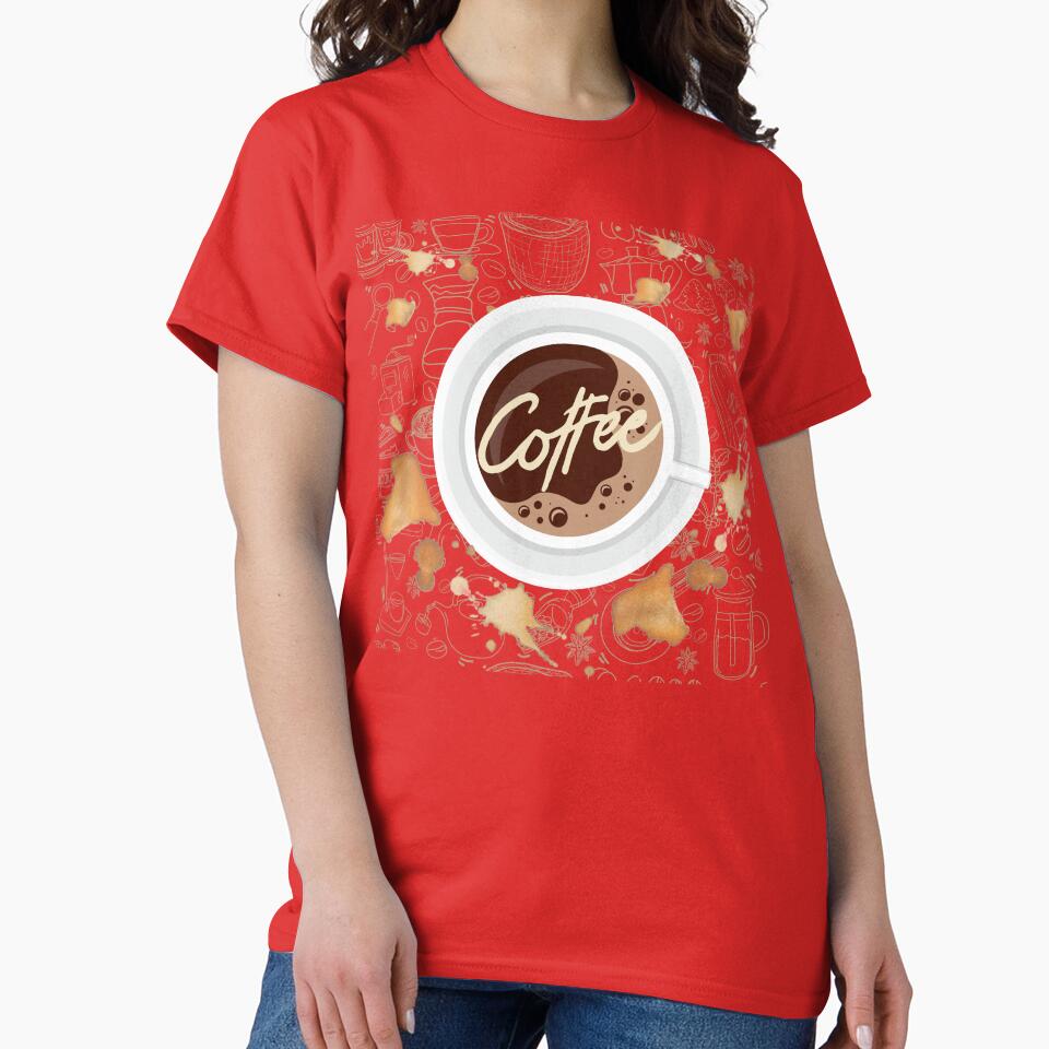 Cofe Coffee Cup – Aesthetic Coffee Stain Design by Art-Design-EM