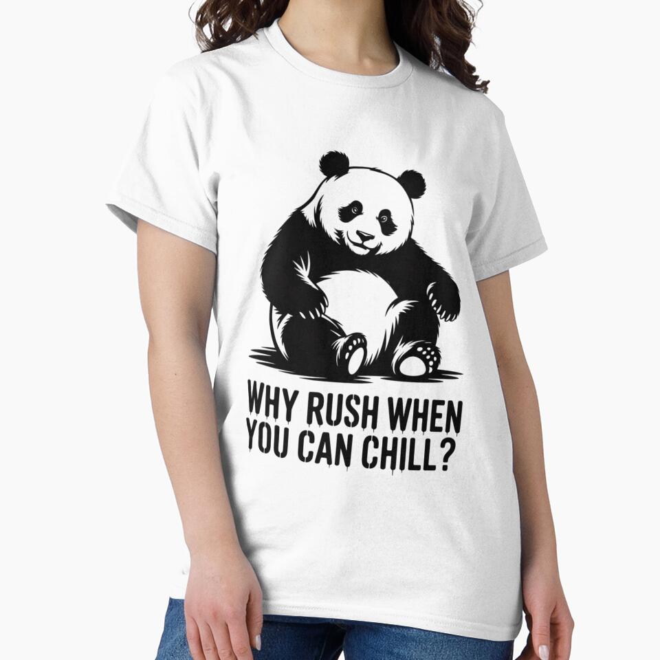 Lazy Panda - Why rush when you can chill? by 123ks