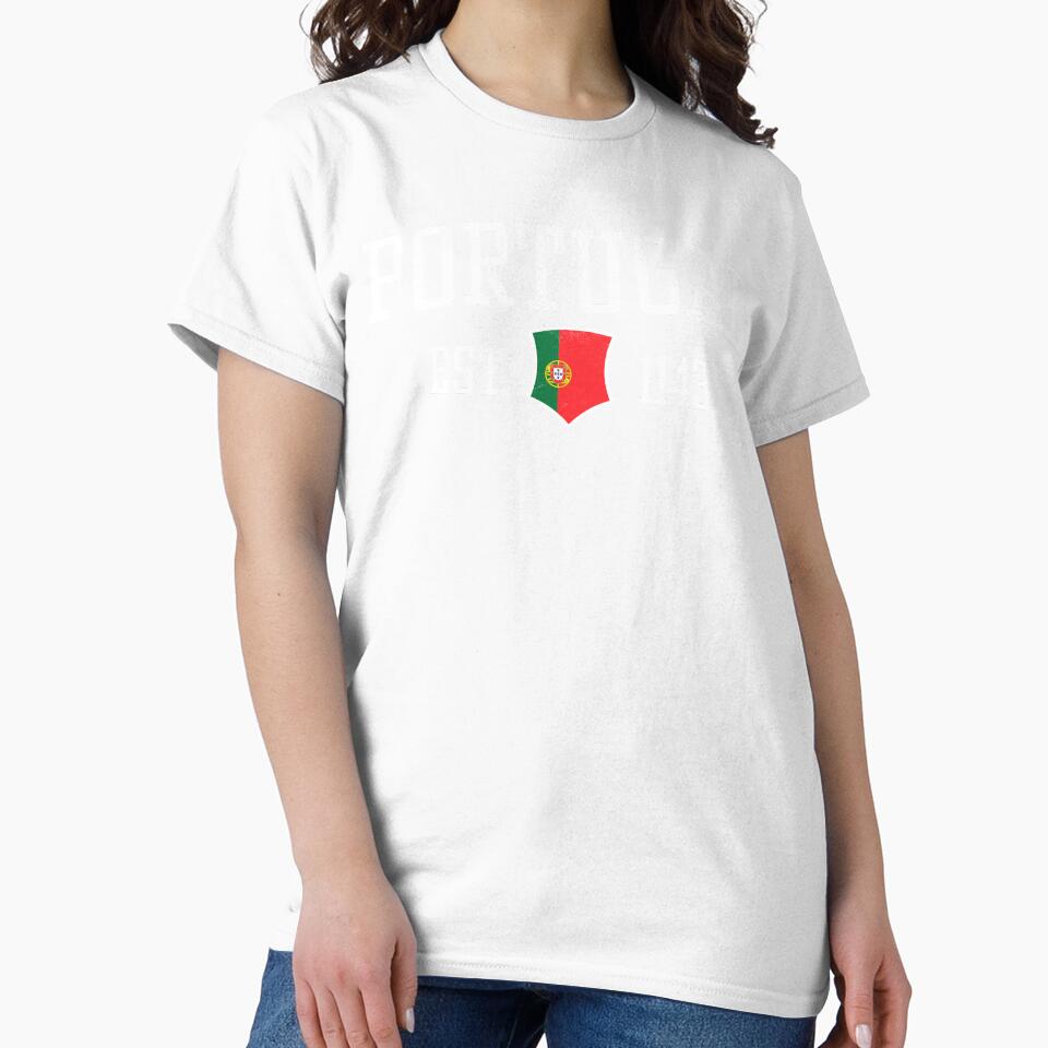 Portugal Est. 1143 - Portuguese Flag Pride Vintage by mBshirts