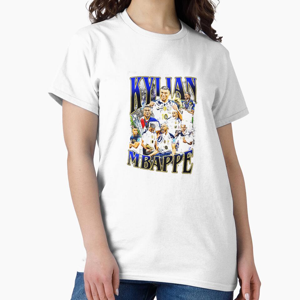 Kylian Mbappe Retro Bootleg by Julietfitzpatr