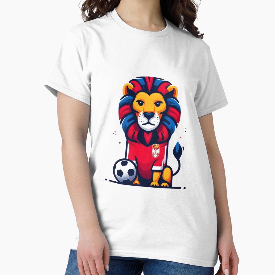 Serbian soccer supporting t-shirt by maypp