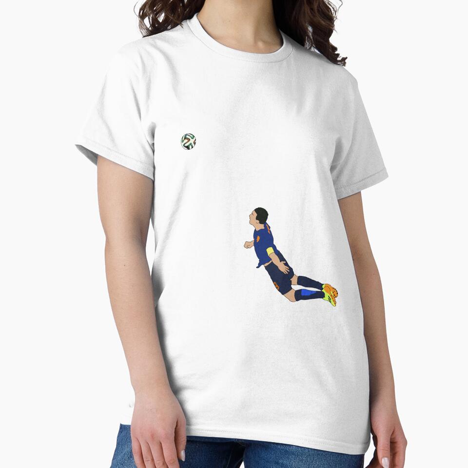 Robin Van Persie World Cup Header Minimalist by Hevding