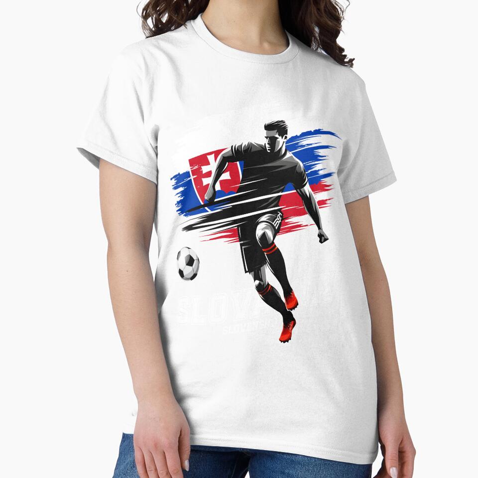 Football Soccer Slovakia Slovak Flag Banner Player Grunge by Infinitee8hirts
