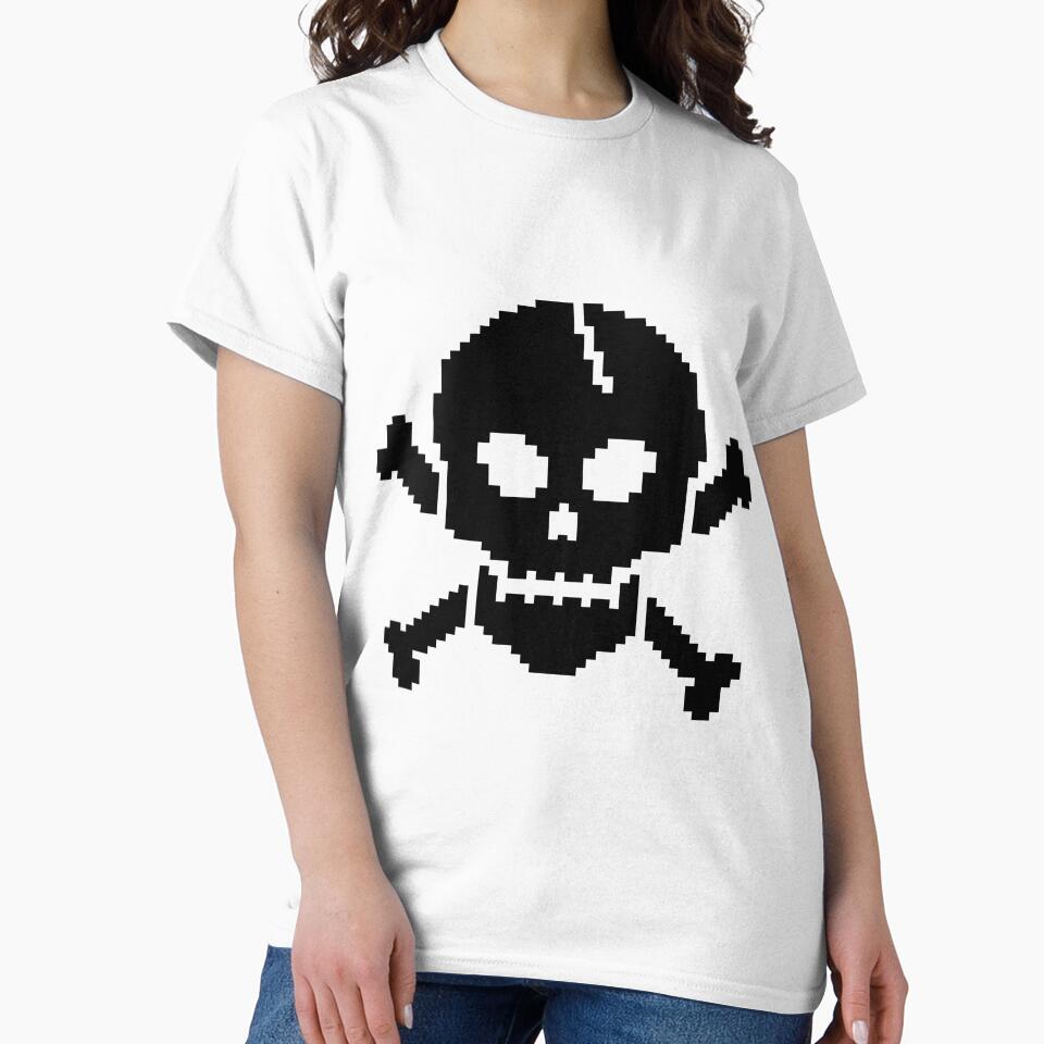 SKULL 8 BITS MEXICO by ROJOCELESTEMX