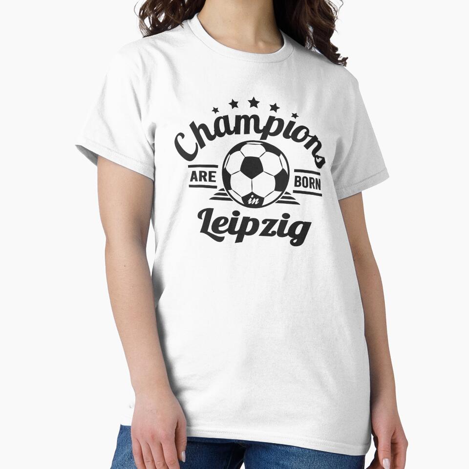 Champions Are Born In Leipzig , football fans vintage gift by lamjar-art