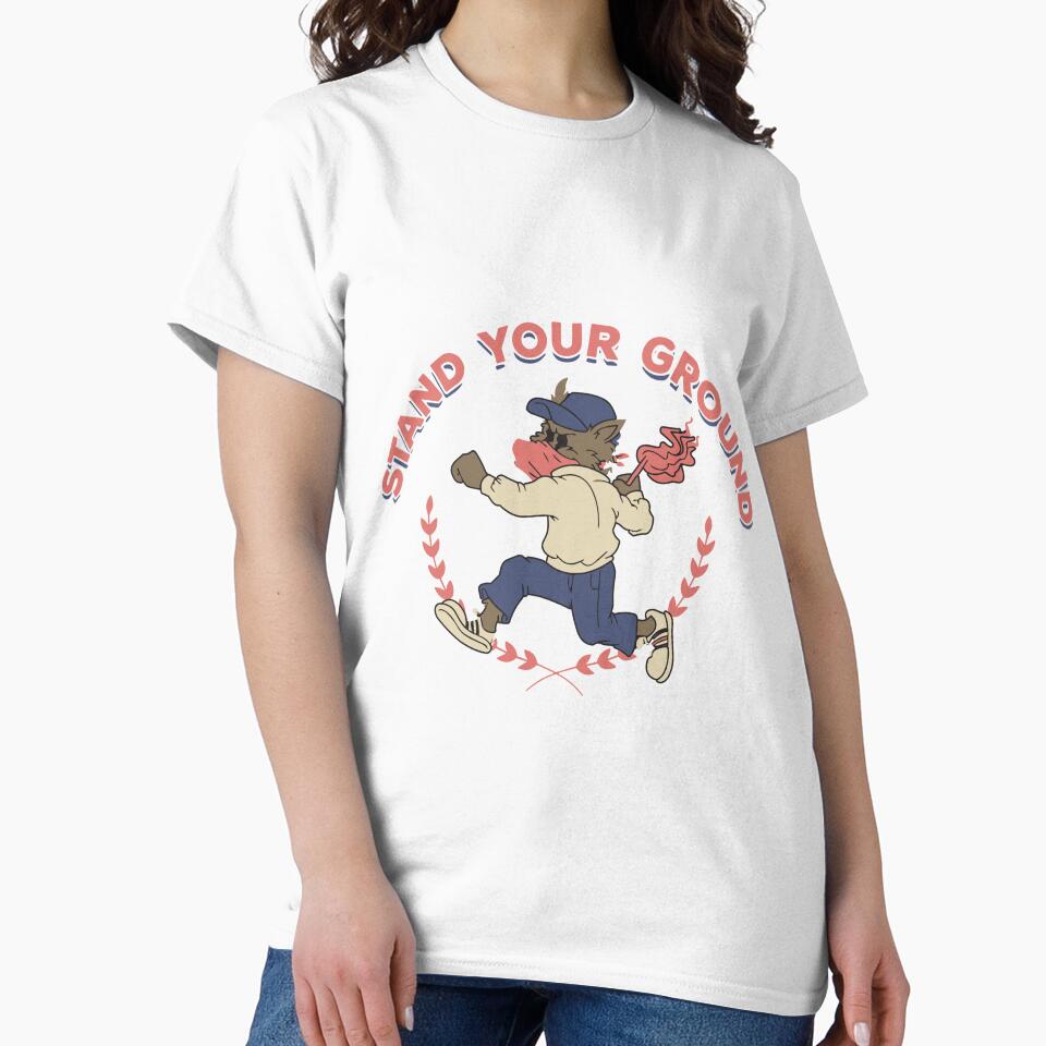 Retro Cartoon Mascot Football Protestor by The  Qash