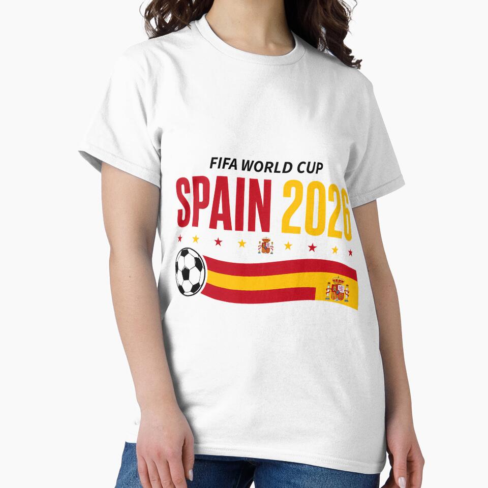 Spain 2026 – La Roja – World Cup Jersey Design by StellarSnap