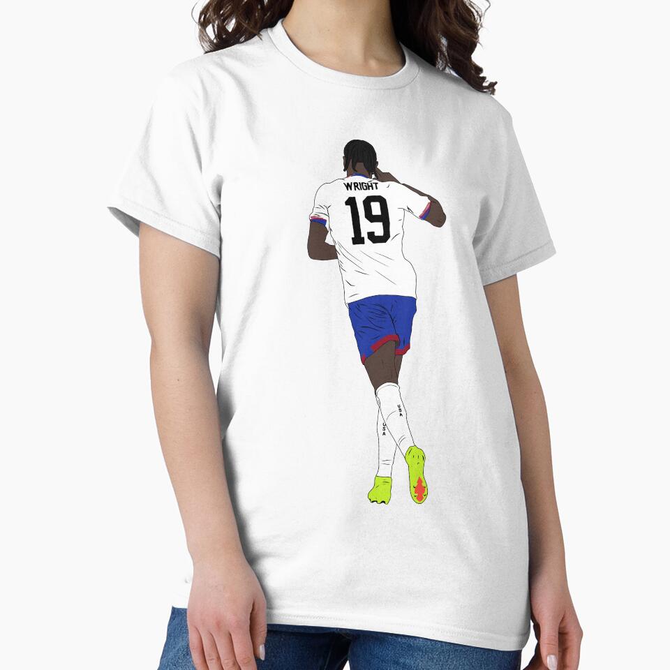 Haji Wright USA Soccer Minimalist World Cup by Hevding
