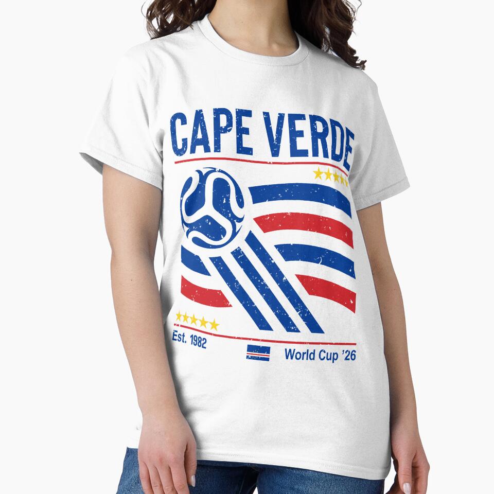 Vintage Cape Verde Soccer by Streetshop79