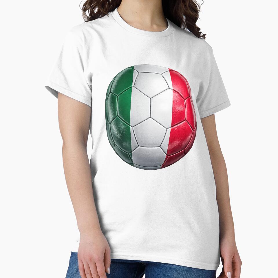 Italy Flag Football Design by redsharkuk