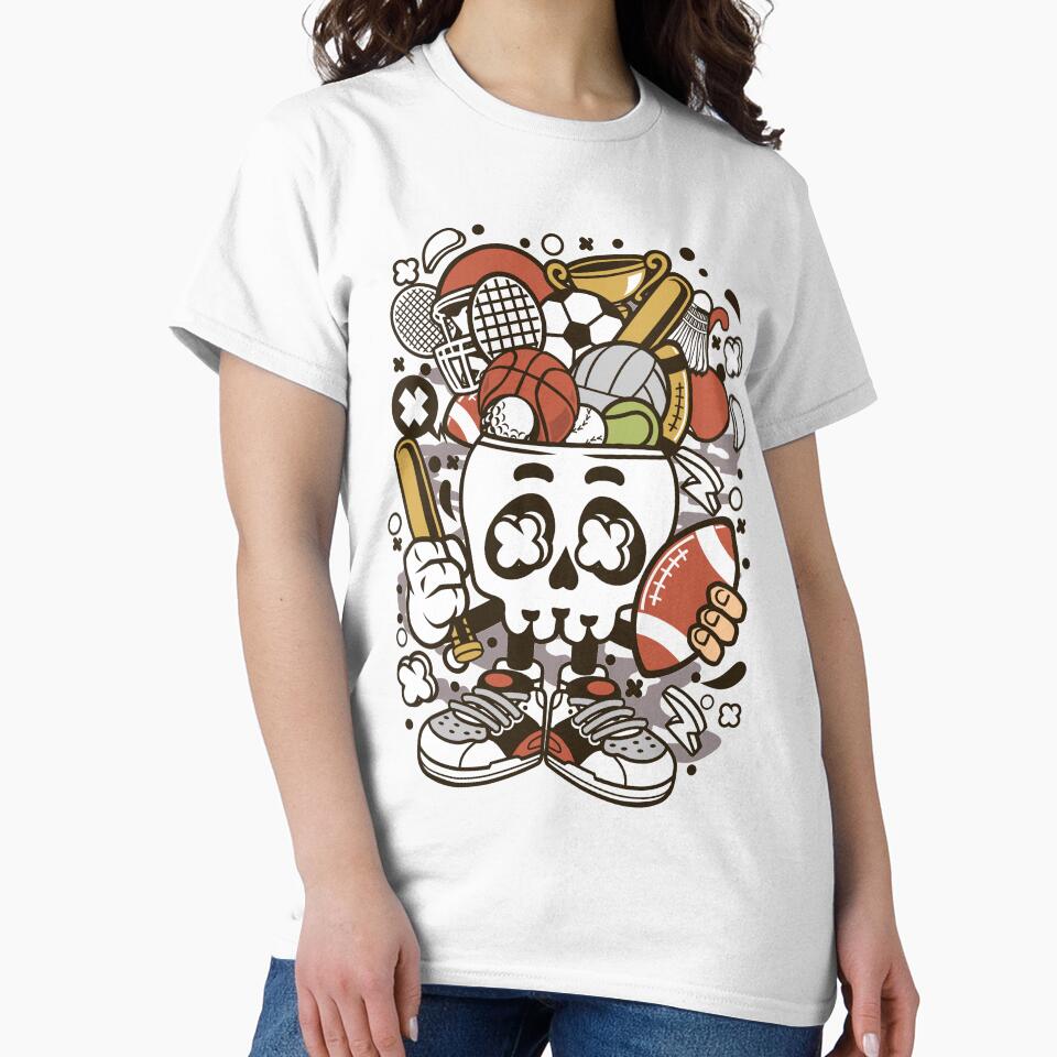 sports skull by K-ARO