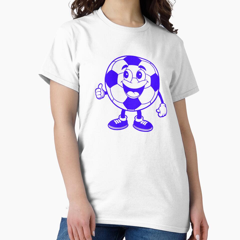 Soccer Mascot Blue by TRNCreative