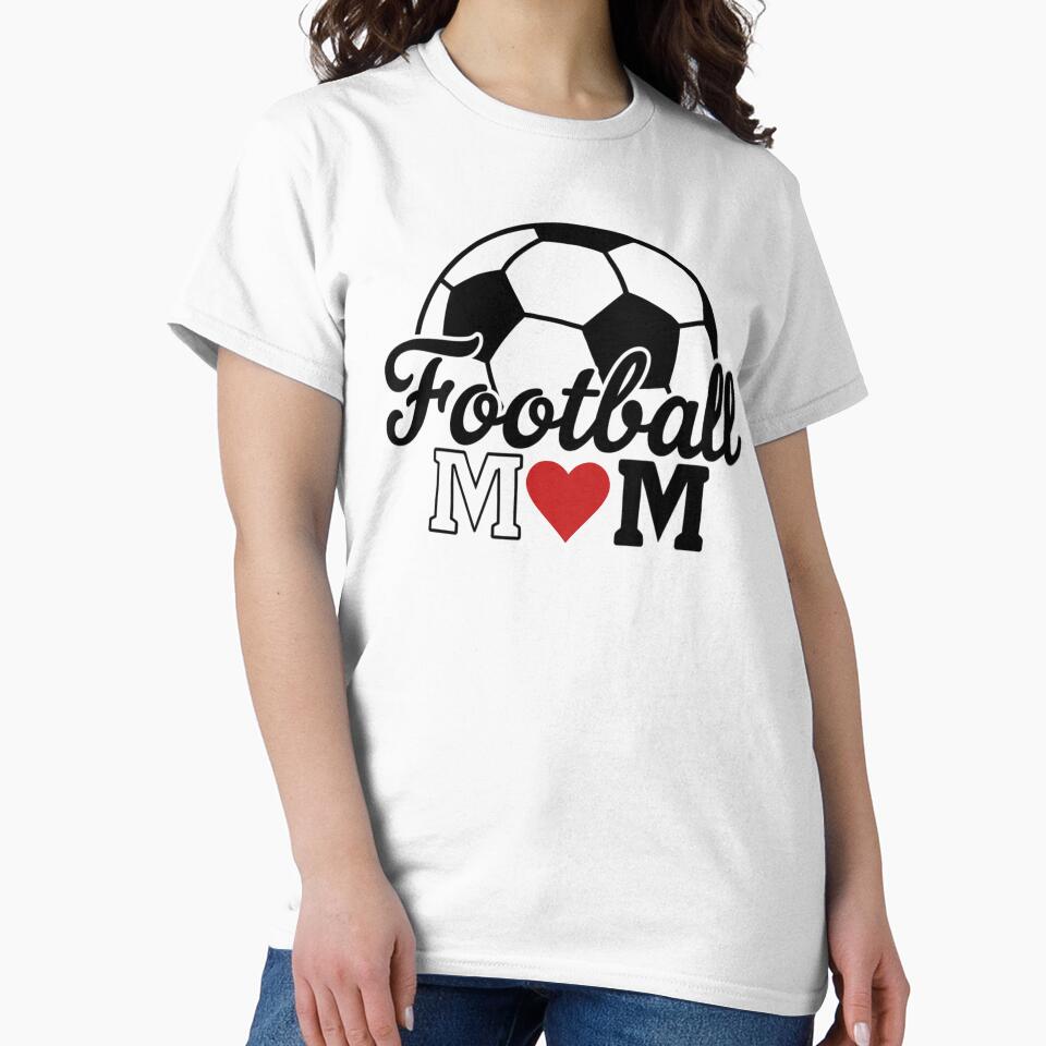 Football Mom Mother's Day by NosandEdgy