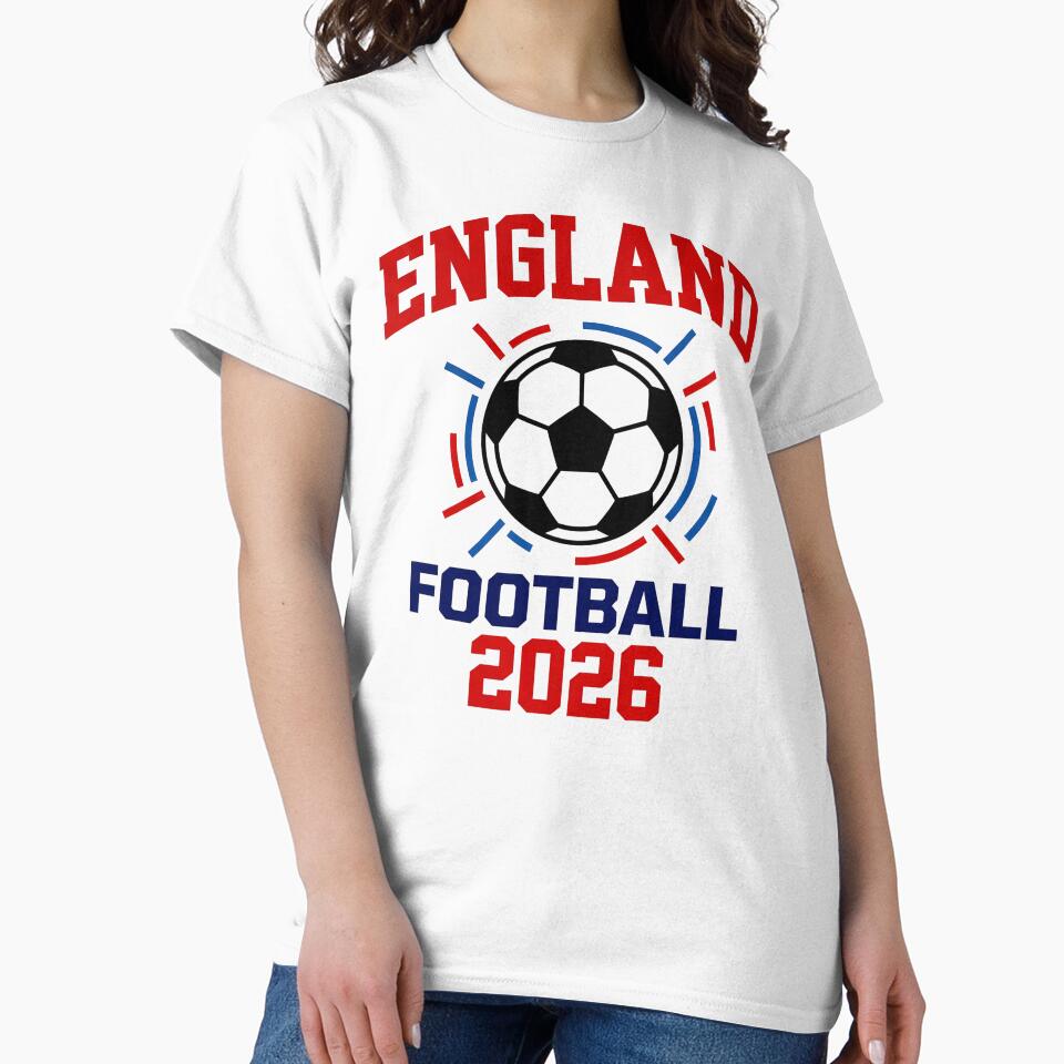 Minimalist Ball England Team 2026 by Redfield Universe