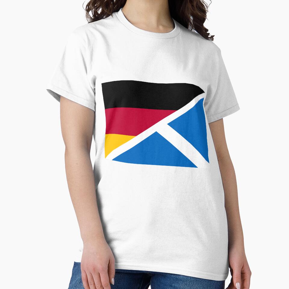 Germany Scotland Flag by Carl's Clothing