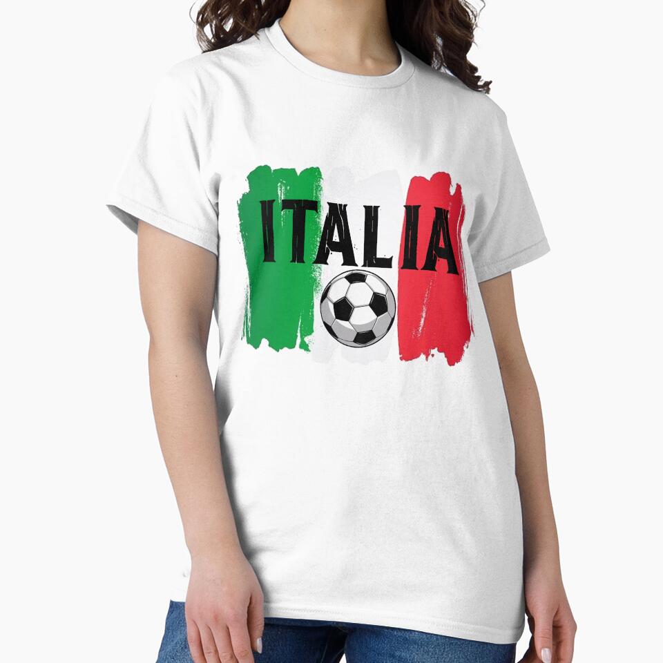 Italy Soccer Funny Italian Flag Colors Soccer by QuiteOrbit