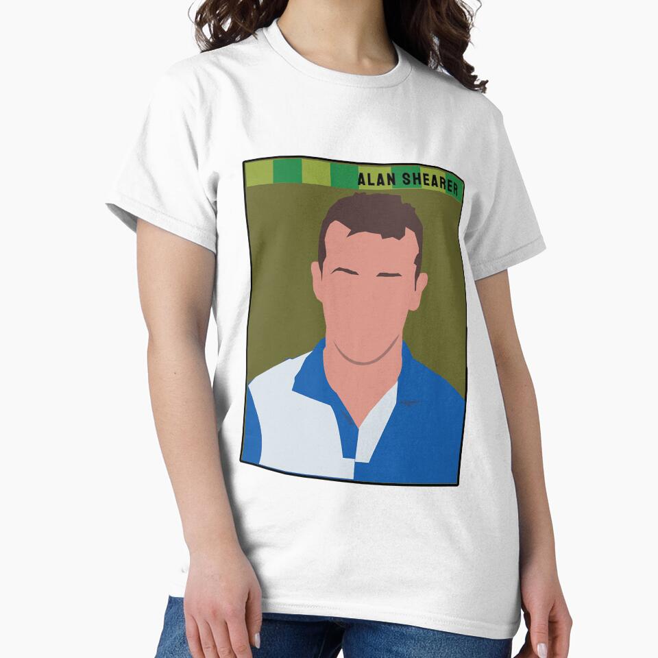 Alan Shearer Retro 90s Football Sticker by Hevding