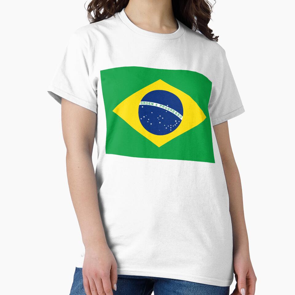 Flag of Brazil by Lemon  Merch