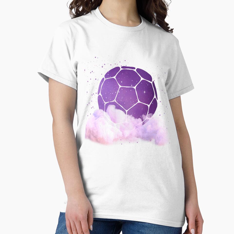 Cute Soccer Art With Cloud Design For Football Soccer Lovers by Thecitiesstore