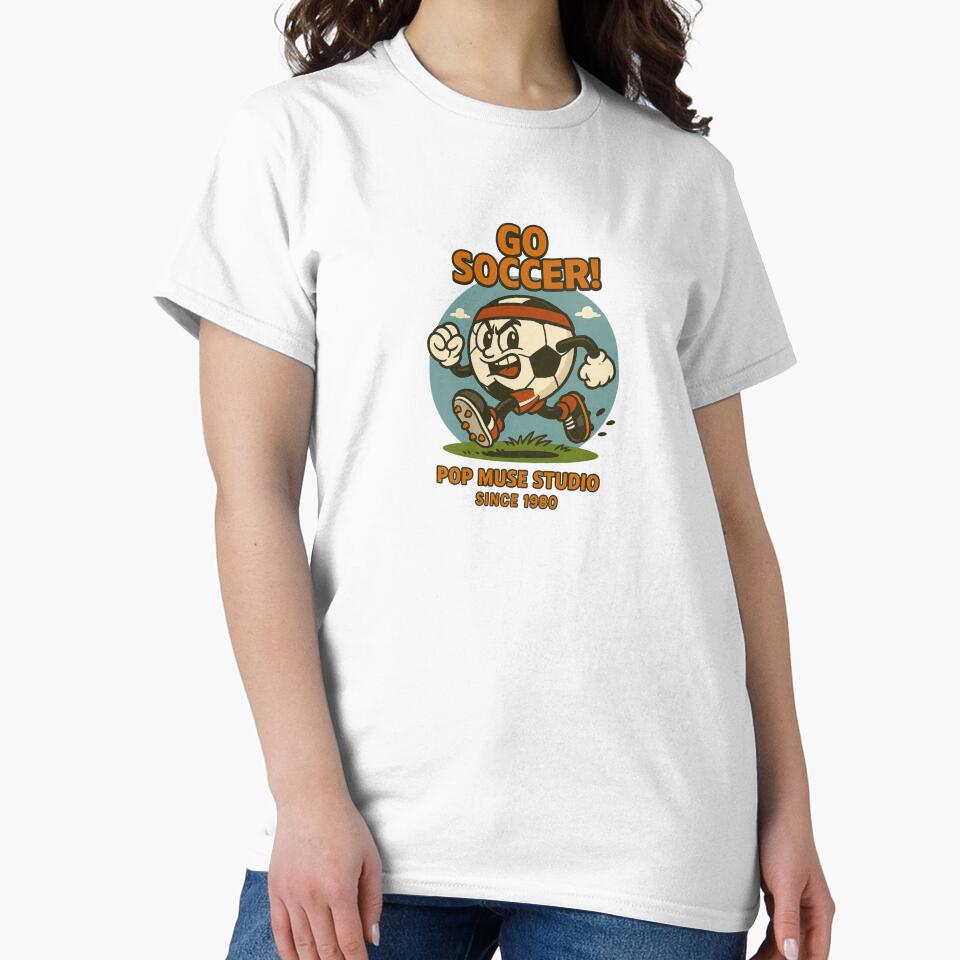 GO SOCCER! – Vintage Football Cartoon Mascot by giant_ani