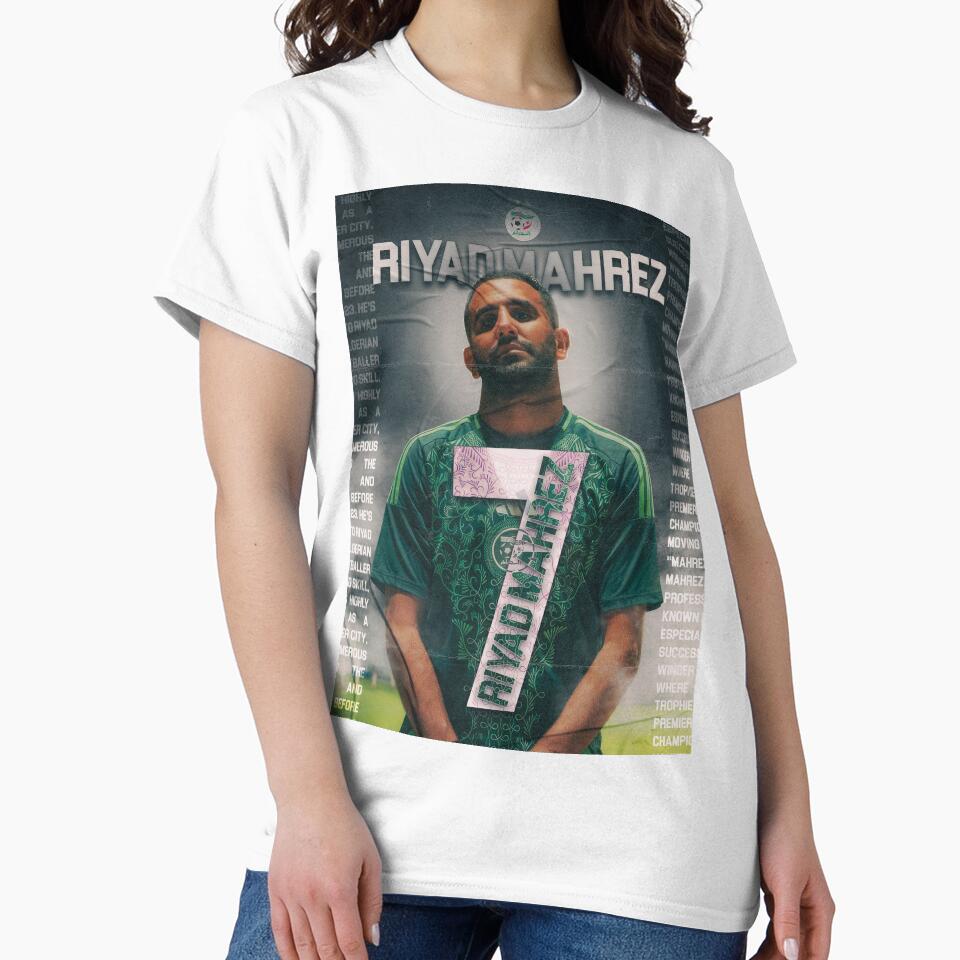 Riyad Mahrez Algeria Number 7 Legend by Shopunte