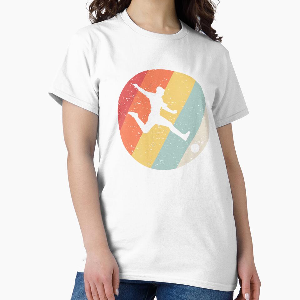 Vintage Retro Soccer Player by Vanover Designs
