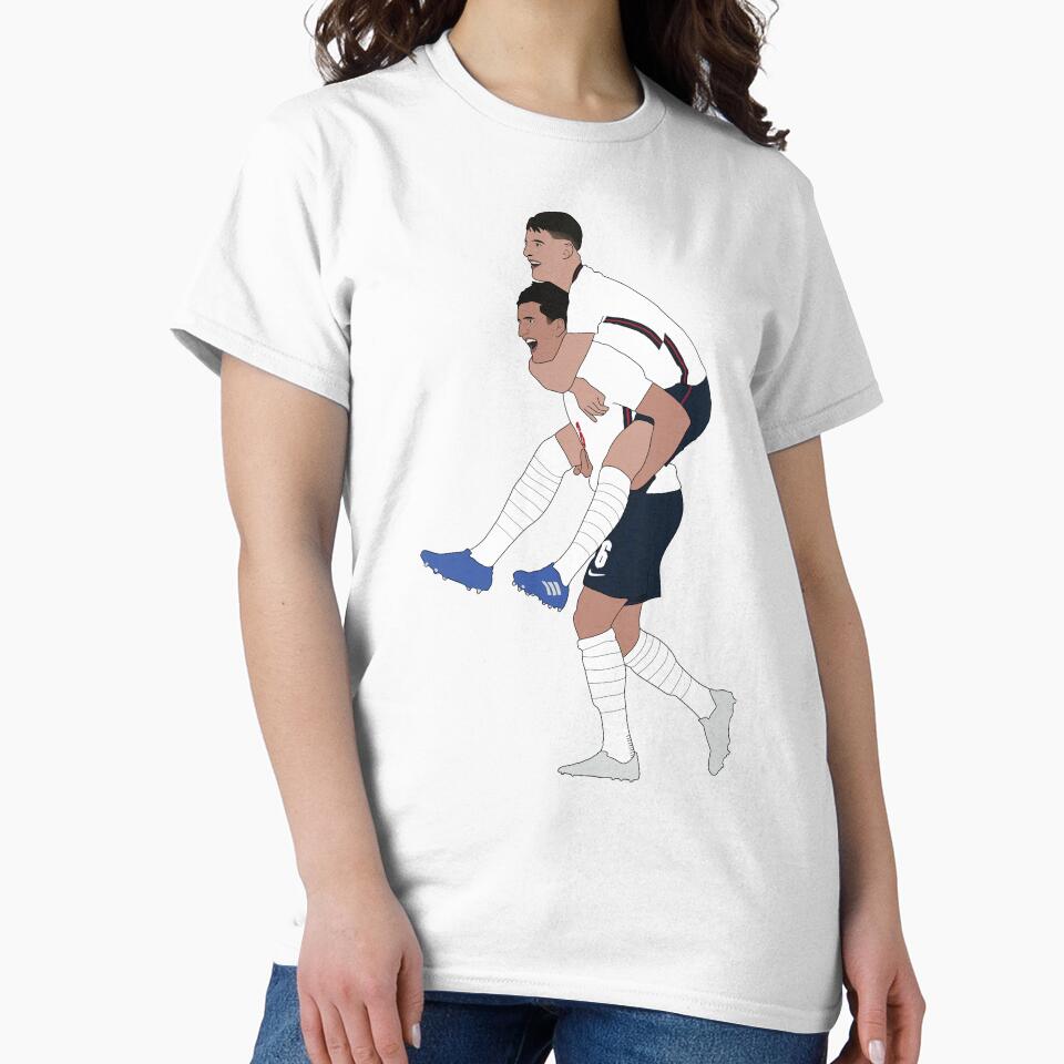 Harry Maguire Declan Rice England Euros Minimalist by Hevding