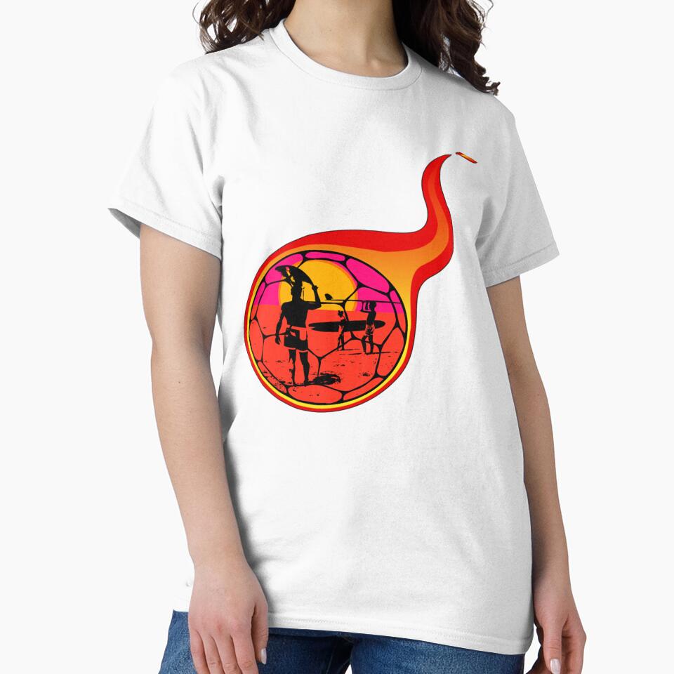 Summer Beach Soccer Season - Football Fireball by mewsis