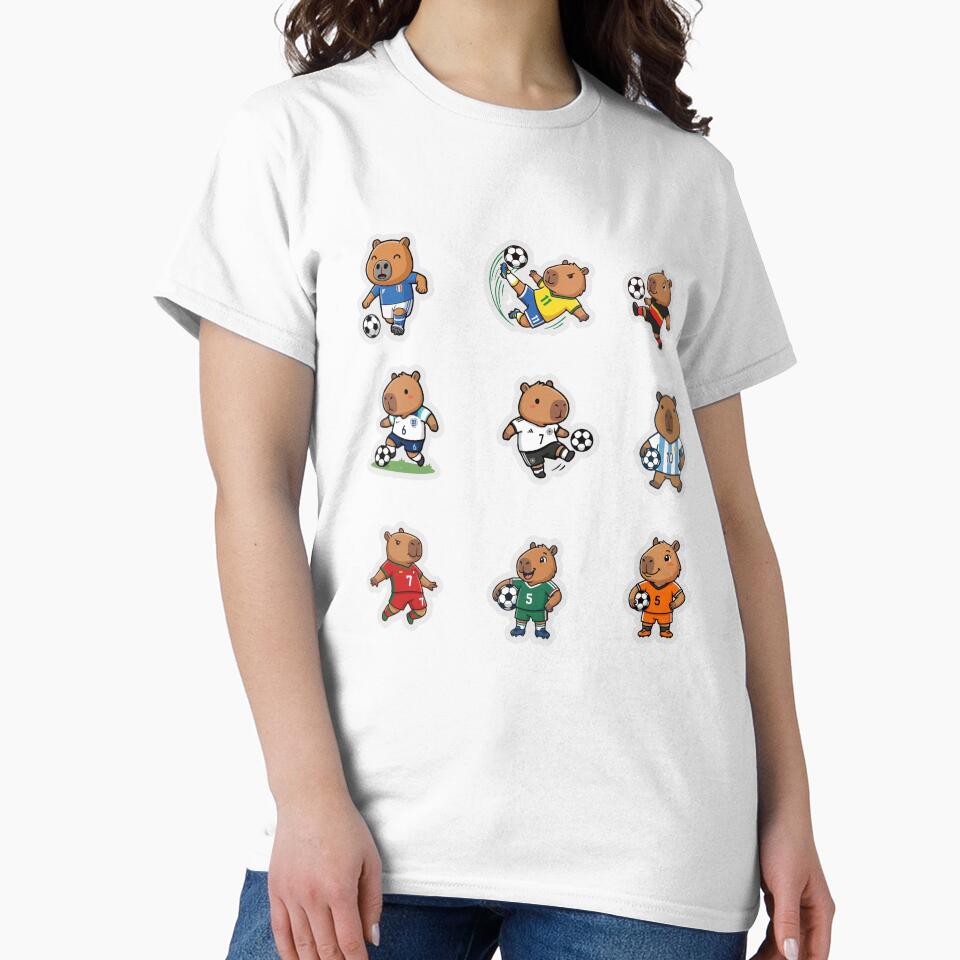 Capybara Soccer Players Collection by KAWAII STUDIO NB