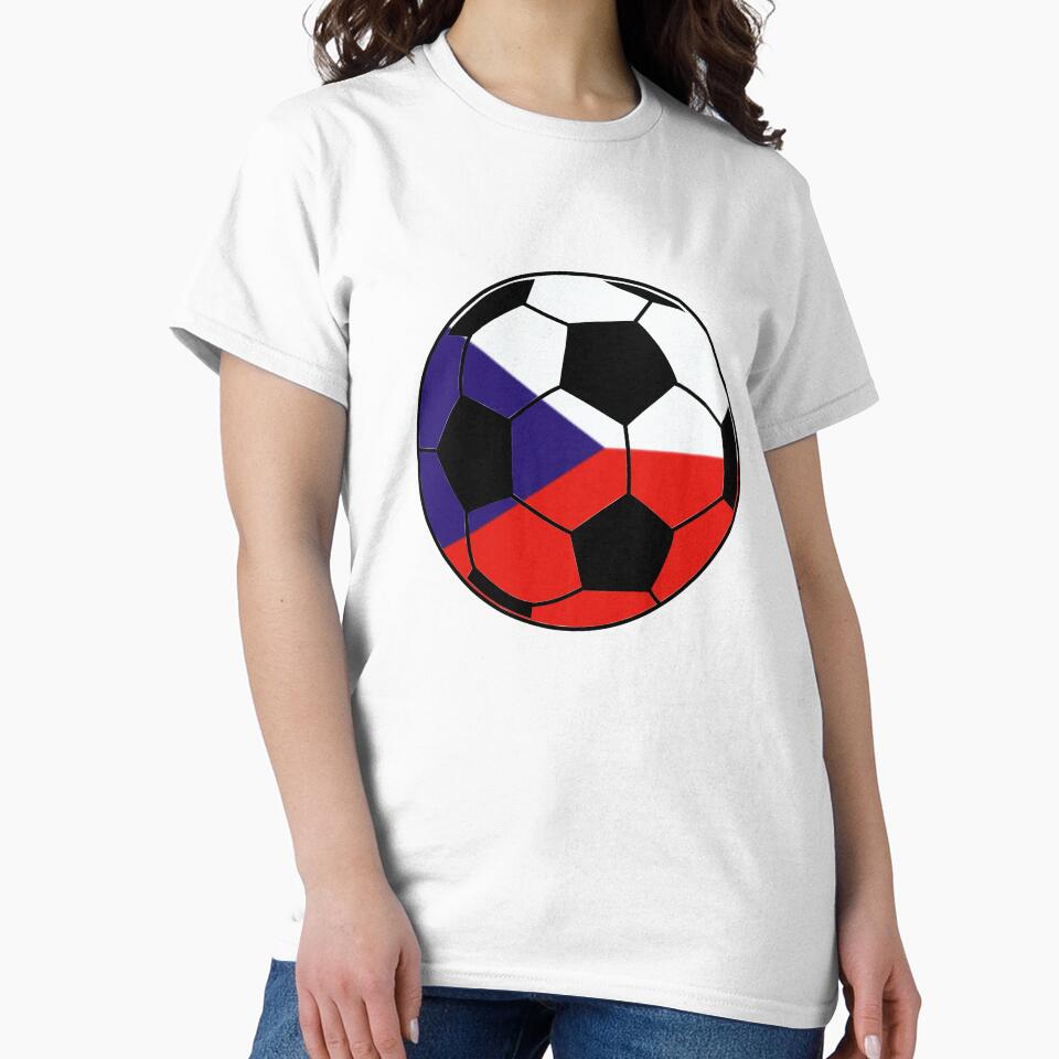 Czech Republic Flag Soccer Ball by FinalScoreClub