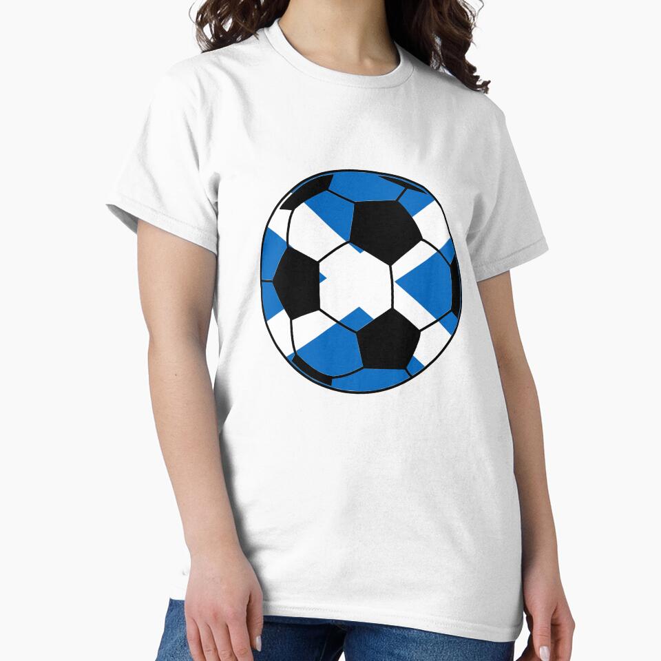 Scotland Flag Soccer Ball by FinalScoreClub