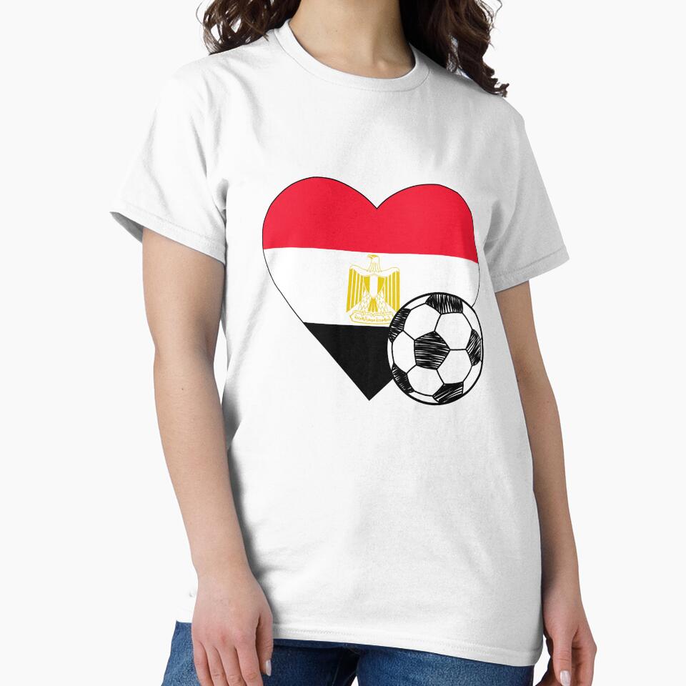 Egypt Soccer Heart Design by FinalScoreClub