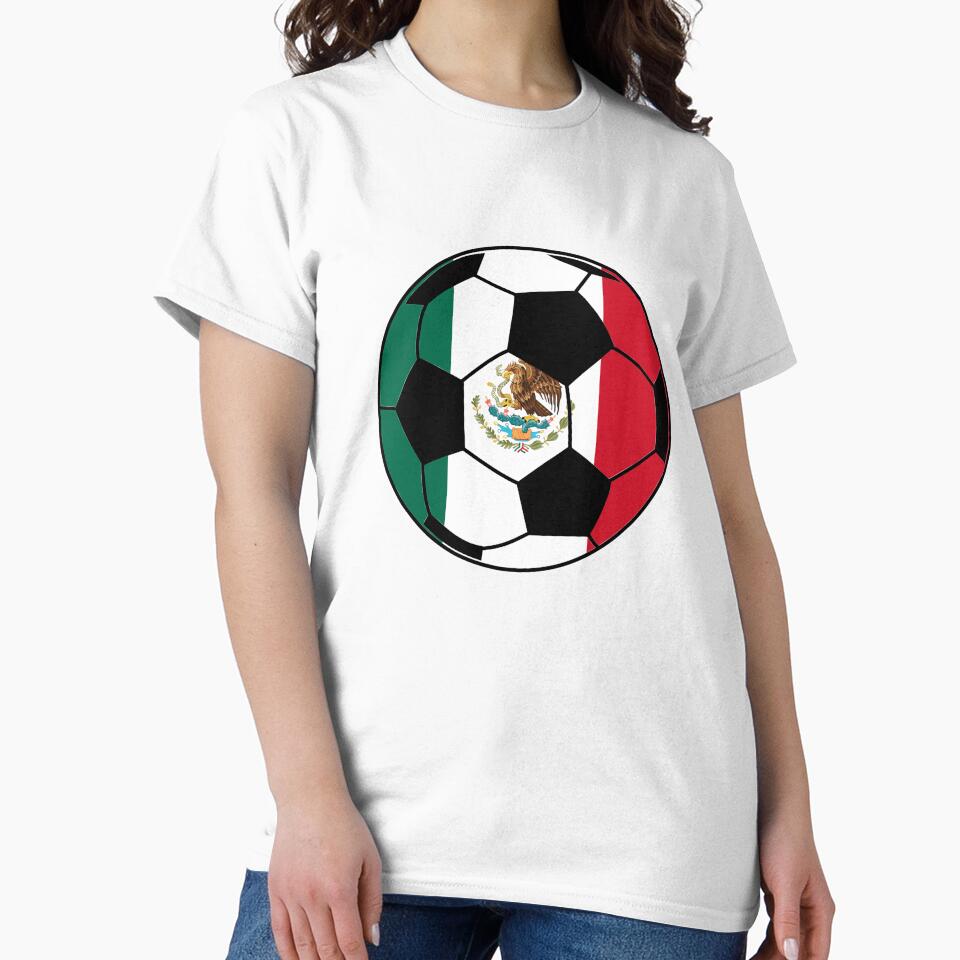 Mexico Flag Soccer Ball by FinalScoreClub