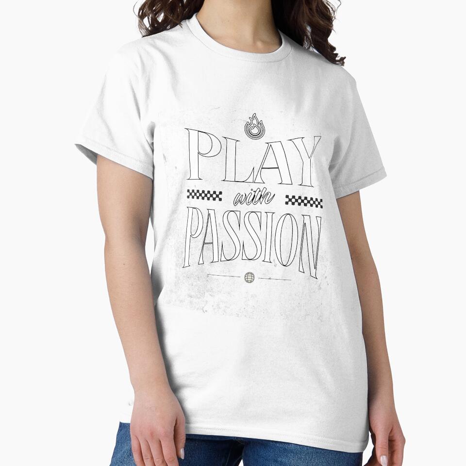 Play With Passion – Motivational Typography Design by PeakMindWork