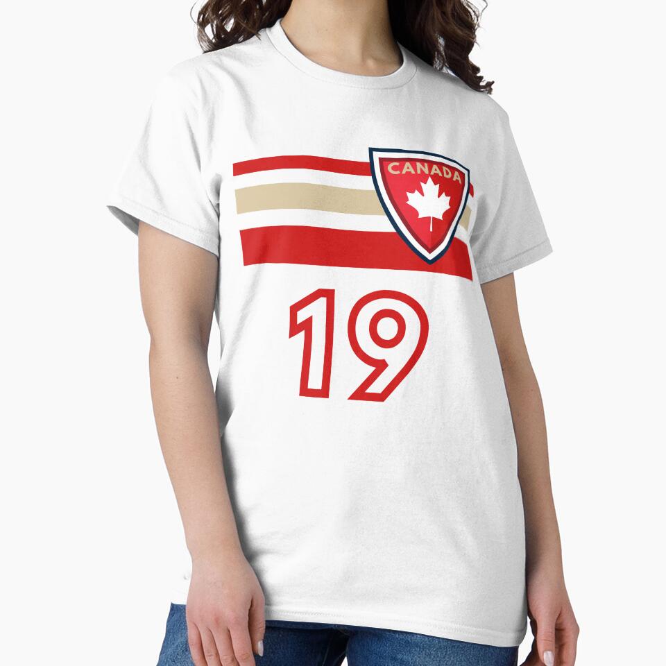Canada Team Jersey-Retro Style-Canada Soccer Team-Alphonso Davies-Canada Soccer -2022-CANMNT-CANWNT by SighFly52