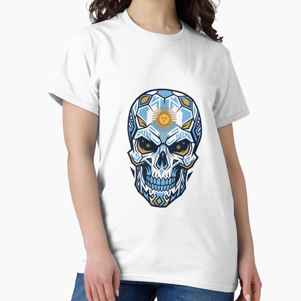 Argentina Tribal Skull by VisualStudio97