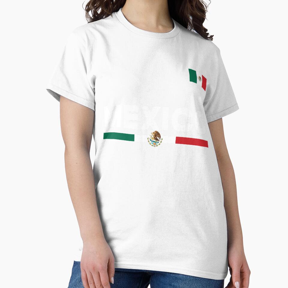 Mexico Soccer Style Flag Design by merchhost