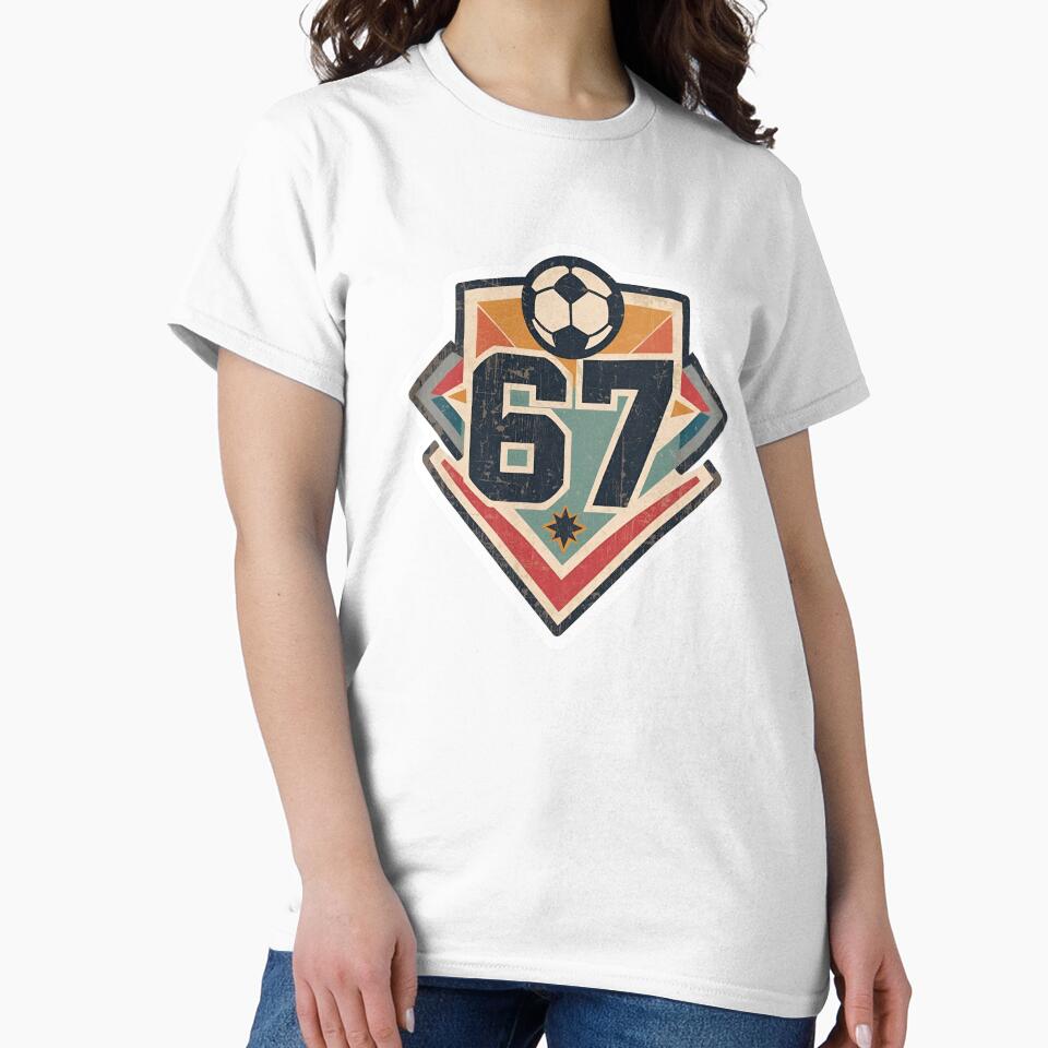 Vintage 67 Soccer Badge by PixelKickr