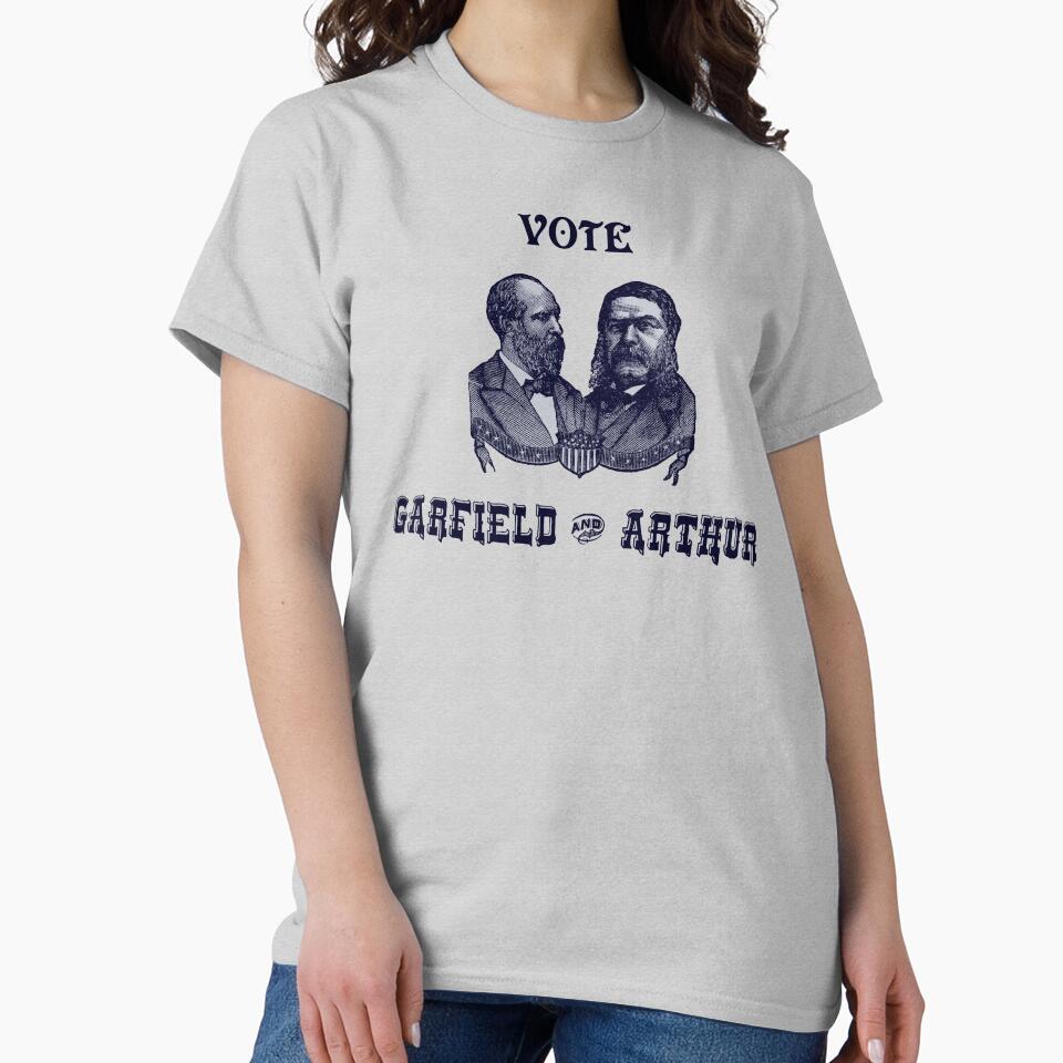 1880 Vote Garfield and Arthur by historicimage