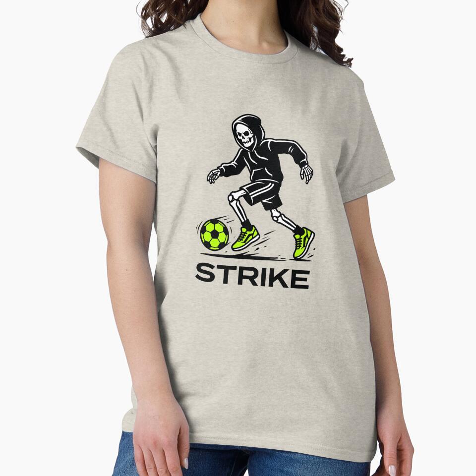 Ghost Striker Neon Green Pop Soccer Skeleton Sticker by Mr-wow