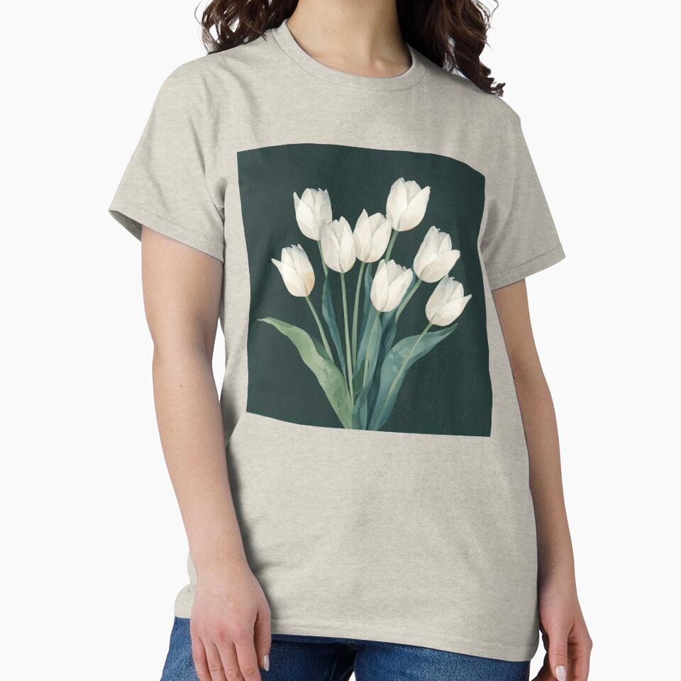 White Tulips by TinyWarmThing