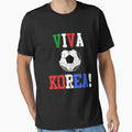 Viva Korea Mexico Flag Soccer Distressed by CreativeStrike