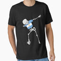 Dabbing Soccer Football Skeleton Argentina by melsens