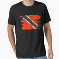 Trinidad Tobago Flag Gift Country Patriotic Travel Shirt Americas Light by threadsmonkey