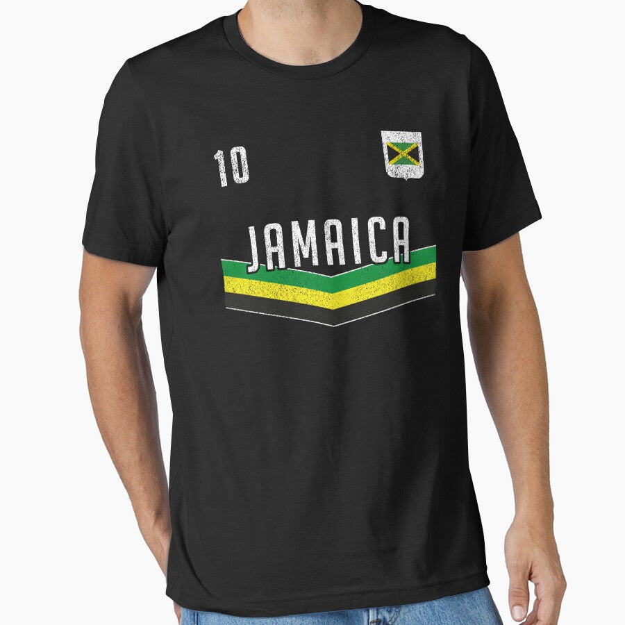 Jamaican Soccer Football Flag by kraftyesstonian