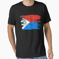 Sint Maarten Flag Gift Country Patriotic Travel Shirt Americas Light by threadsmonkey