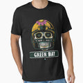 American Football - Green Bay Skull Football Gift by woormle