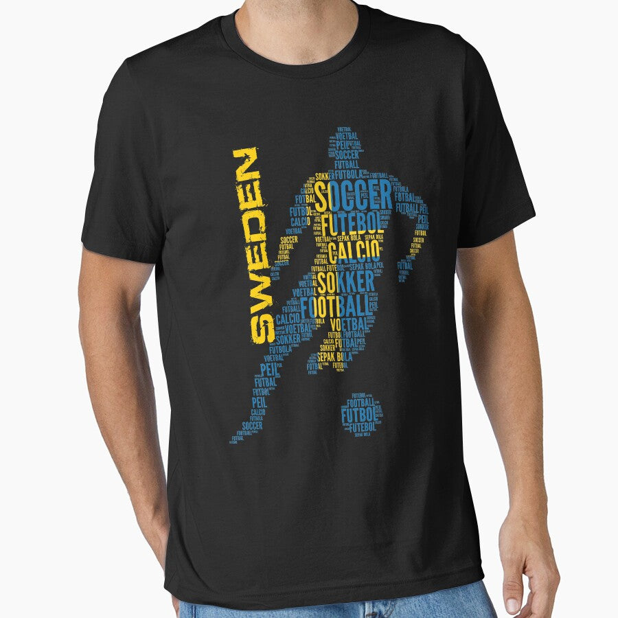 Sweden Soccer Typography by goodspy